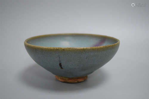 CHINESE PORCELAIN JUNYAO KILN BOWL JIN DYNASTY