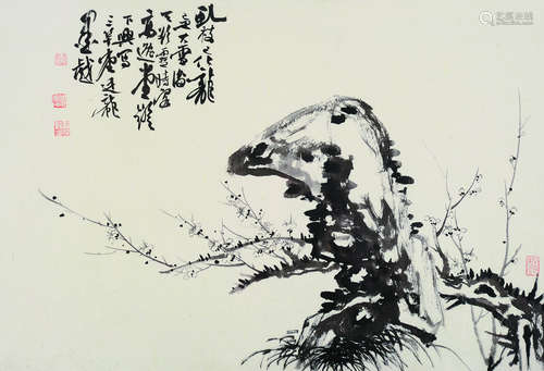 刘廷龙（b.1962） 2009年作 芳气永存 镜框 纸本