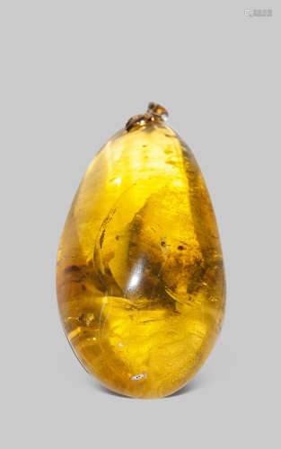 琥珀饰件  Natural Baltic Amber Pendant