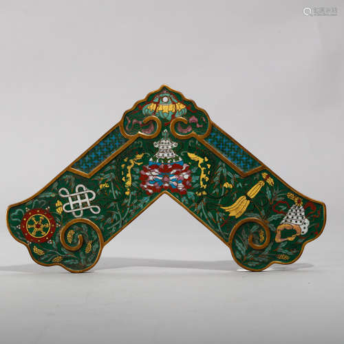 CHINESE  CLOISONNE ENAMEL PENDENT