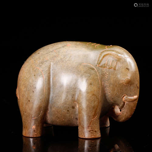 CHINESE JADE ELEPHANT