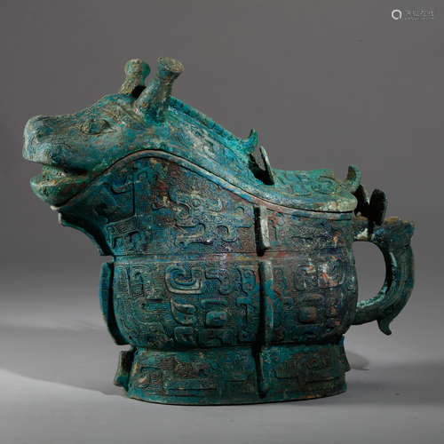 CHINESE  BRONZE VESSELS “GONG