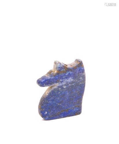 ANCIENT EGYPTIAN LAPIS LAZULI EYE OF HORUS C.700 B