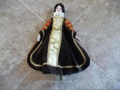 COLONIAL HERITAGE VINTAGE COLLECTIBLE PORCELAIN DOLL