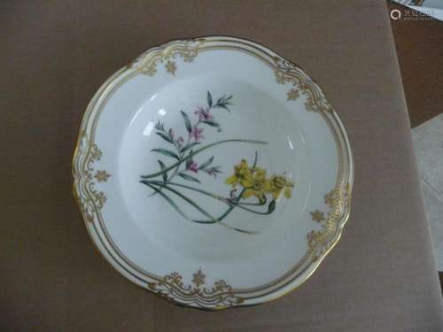 SPODE STAFFORD FLOWERS OPEN VEGETABLE BOWL