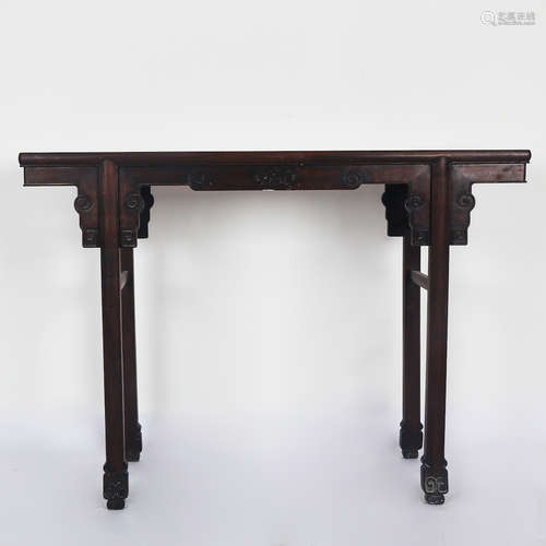 CHINESE HARDWOOD ALTER TABLE