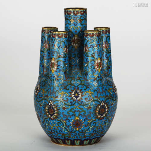 CHINESE CLOISONNE VASE