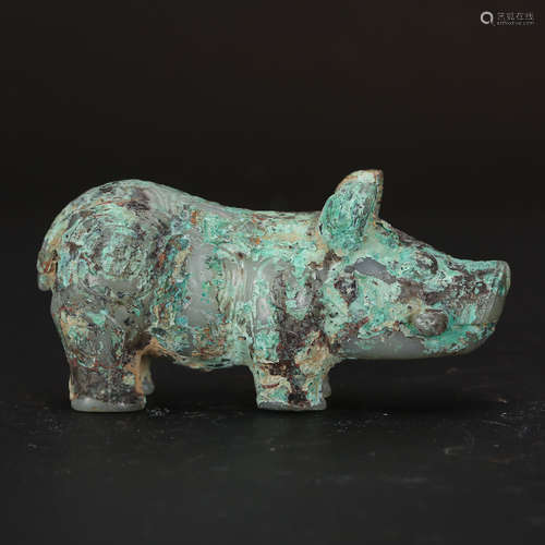 CHINESE JADE PIG