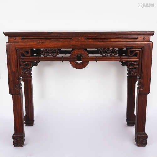 CHINESE ROSEWOOD ALTER TABLE