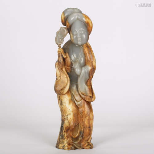 CHINESE JADE FIGURINE