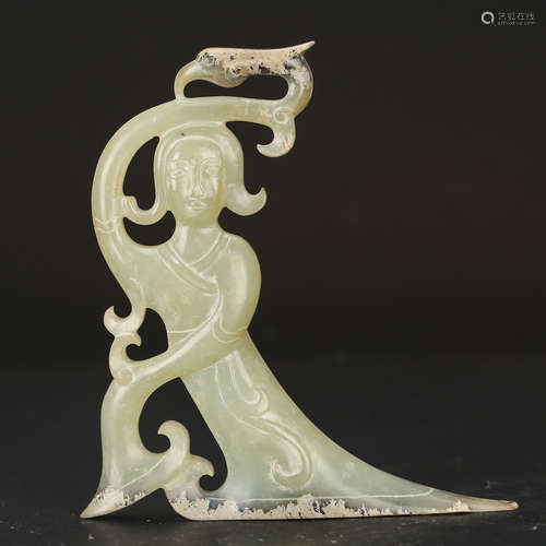 CHINESE JADE FIGURINE