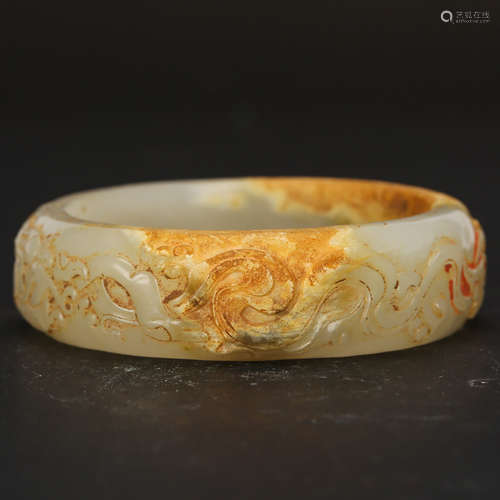 CHINESE JADE BANGLE