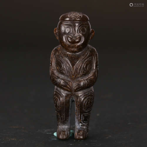 CHINESE JADE FIGURINE