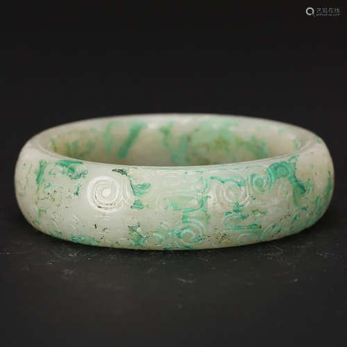 CHINESE JADE BANGLE