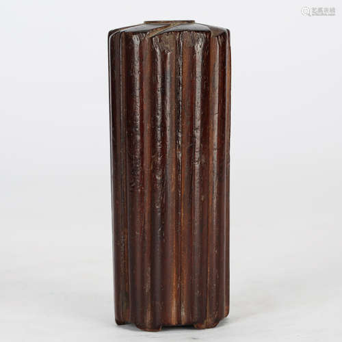 CHINESE ROSEWOOD INCENSE CONTAINER