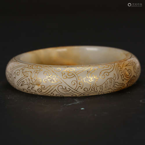 CHINESE JADE BANGLE