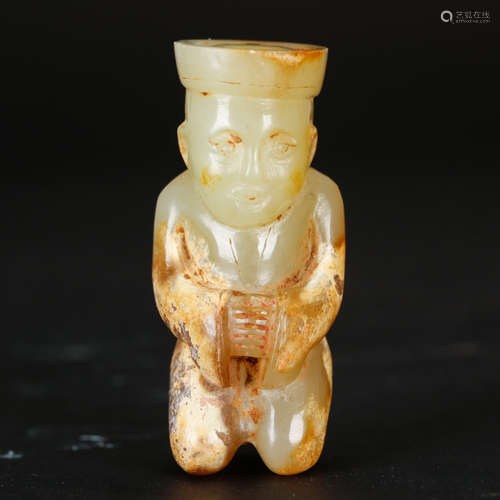 CHINESE JADE FIGURINE