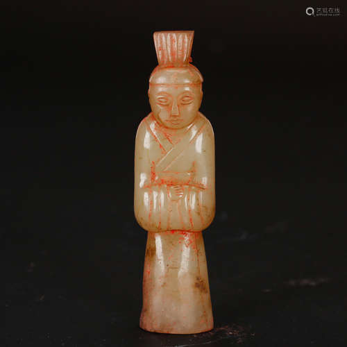 CHINESE JADE FIGURINE