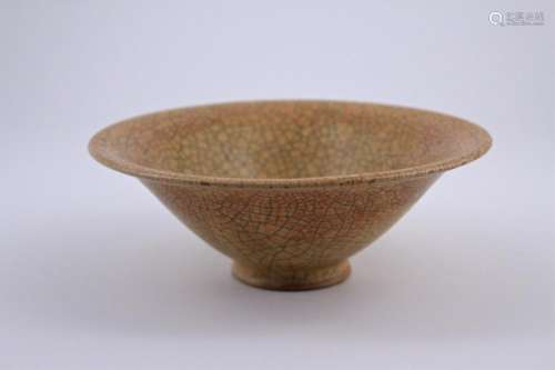 Song GeYao Porcelain Crackle Bowl
