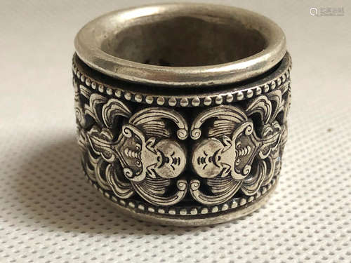 A SILVER RING, THE REPUBLIC OF CHINA