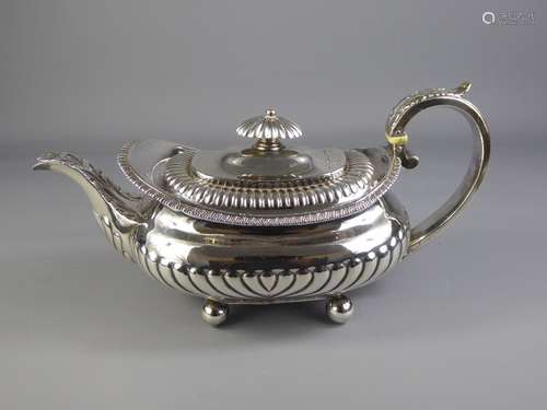 A 19th Century Silver Teapot