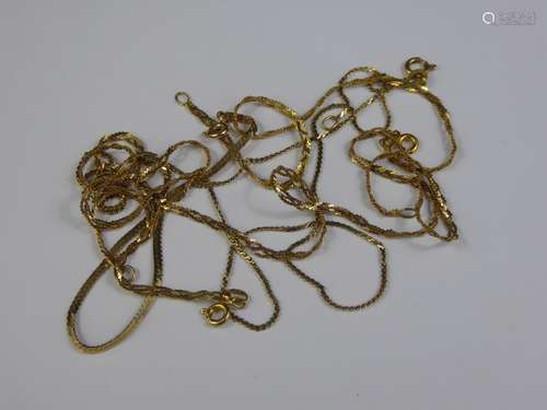 14ct Yellow Gold Chains