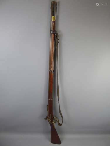 A Victorian Three Band Enfield Percussion Rifle