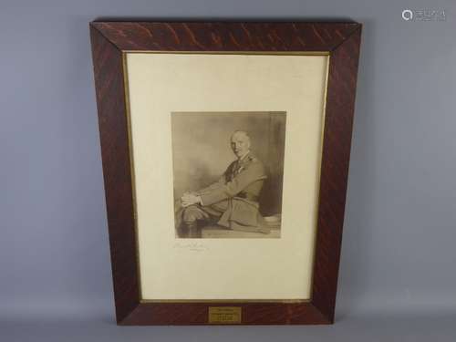 Sir Oswald Joseph Birley MC RA (1880-1952) Signed Print, depicting a portrait of Field Marshall Sir Henry H. Wilson G.C.B, D.S.O, M.P (1877-1880)