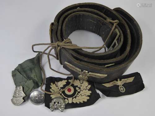 A WWII Third Reich Trophy Belt