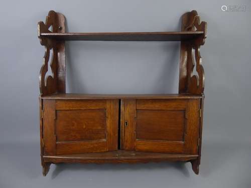 A Mahogany Wall Cabinet