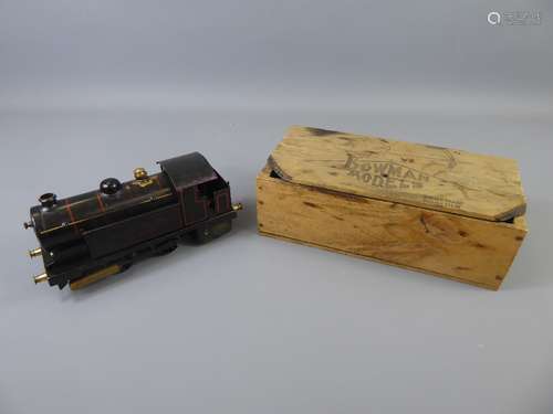 A Vintage Bowman Model 300 Steam Locomotive