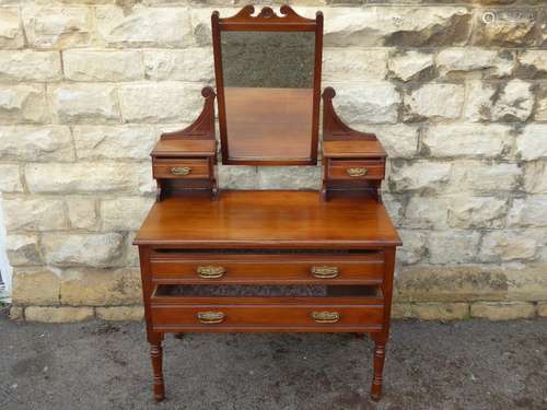 A Mahogany Dressing Table