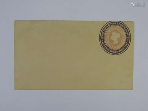 A GB QV Parkins & Grotto Advertising Envelope