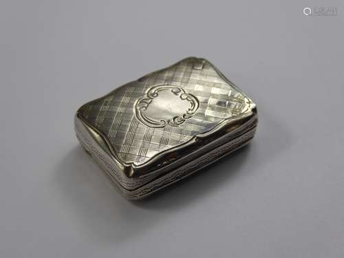 A Victorian Silver Vinaigrette