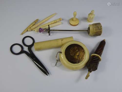 A Collection of Sewing Implements