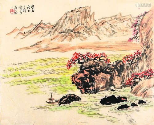 孙其峰（b.1920） 山水 软片 纸本