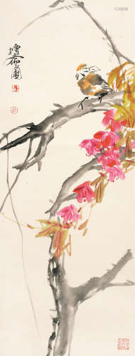 陈玉圃（b.1946） 花卉 立轴 纸本