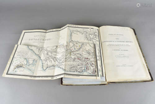 A rare copy of the Assault of Sevastopol, published by Chapman and Hall, having numerous maps,
