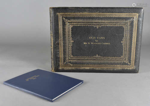 A 1882 Sotheby Wilkinson & Hodge catalogue of the 'Cabinet of Old Fans', a sale featuring the