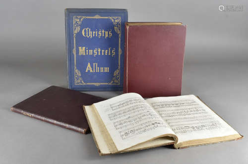 Musical Sammelband, an arrangement of 19th Century sheet music, including a 'Musical Home Journal'