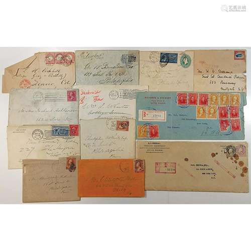 Postal History and U.S. & Worldwide Stamp lot.