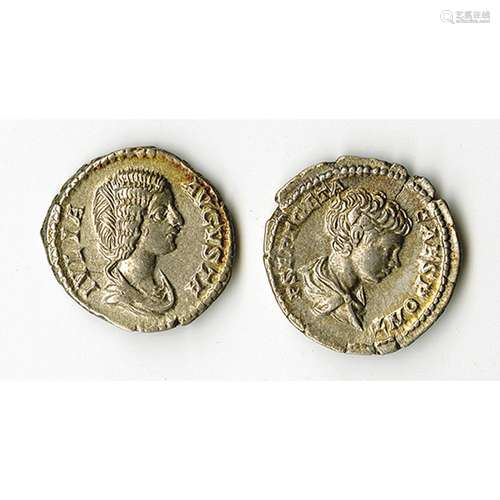 Roman Empire, 3rd Century AD, Pair of Coins.