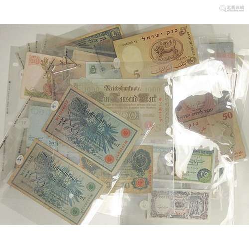 Assorted Issuing Authorities, 1900s-1970s, Collection of 59 Notes.