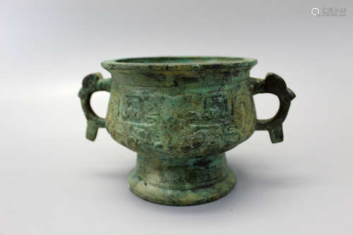 Chinese bronze incense burner