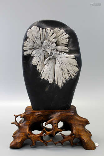 Fine Chinese Chrysanthemum Stone.