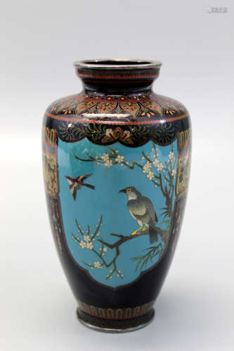 Japanese Cloisonne vase