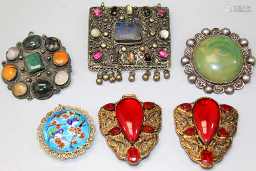 Five pendants