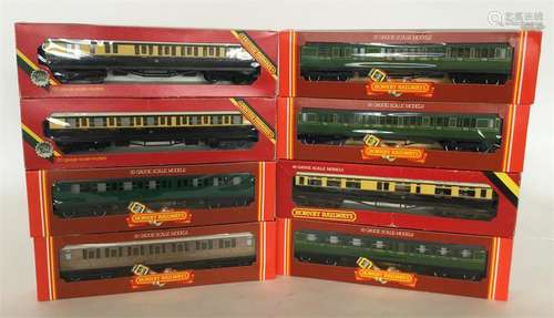 Eight boxed Hornby '00' gauge scale models, number