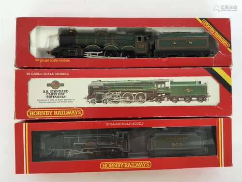 Three boxed Hornby Railways '00' gauge Scale Model