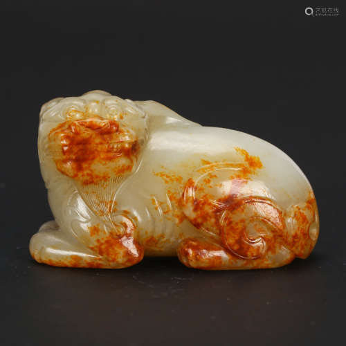 CHINESE JADE BEAST WITH RUSSET